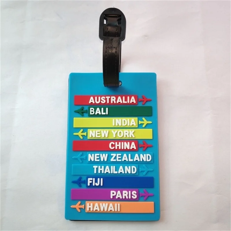 BALII Cool Shark Luggage tag Suitcase ID Label One Piece