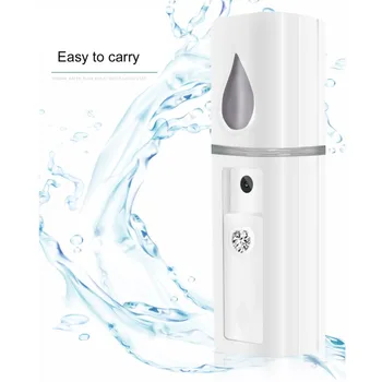 

L2 USB Charging Water Sprayer With Mirror Design Facial Moisturizing Beauty Equipment Facial Spray Machine Steaming Device Hot