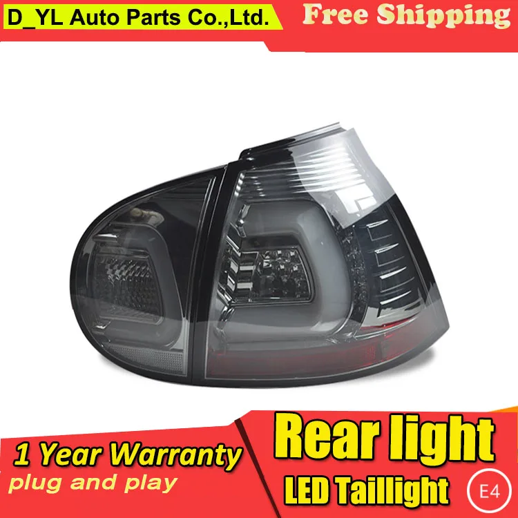 

Car Styling Tail Lamp for VW golf5 mk5 LED Tail Light 2003-2008 New Altis LED Rear Lamp LED DRL+Brake+Park+Signal Stop Lamp