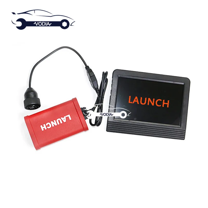 Оригинальная диагностическая коробка LAUNCH X431 Pro 3 HD Heavy Duty ModuleTruck с V + Pad 10 1 &quotдля 24V