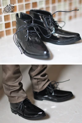 1/3 1/4 Мужская обувь для мальчиков SD AOD DOD BJD MSD Dollfie синтетическая искусственная кожа черный белый костюм обувь YG018