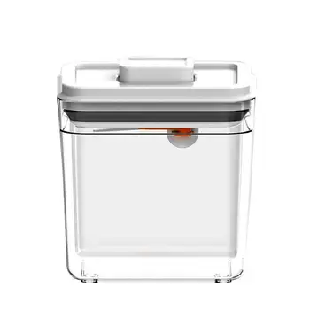 

Plastic Sealed Kitchen Storage Box Transparent Food Cans Grain Dried Fruit Jar Cookie Tank Organizer Tools Transparent Airtight
