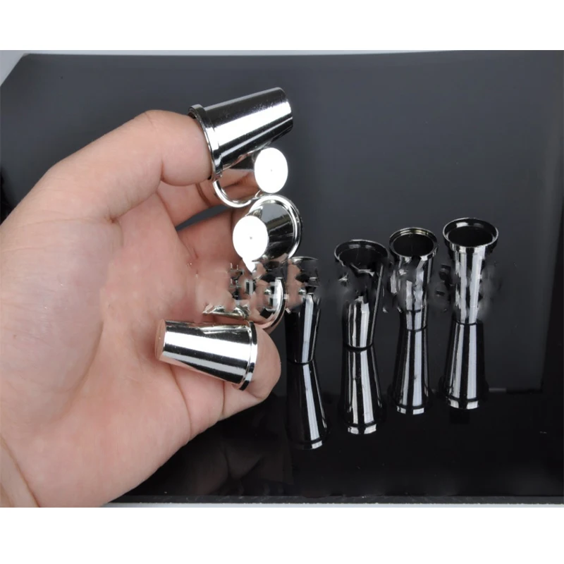 

Magic Fingertip Finger Stall Thimble Magic Tricks Thimble Professional Flash Cup Magic Tricks Close Up Stage Props Illusion