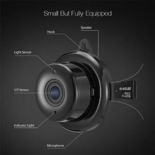 Видеодомофон 960 P 2 8 мм беспроводной мини wifi ночного видения умный дом