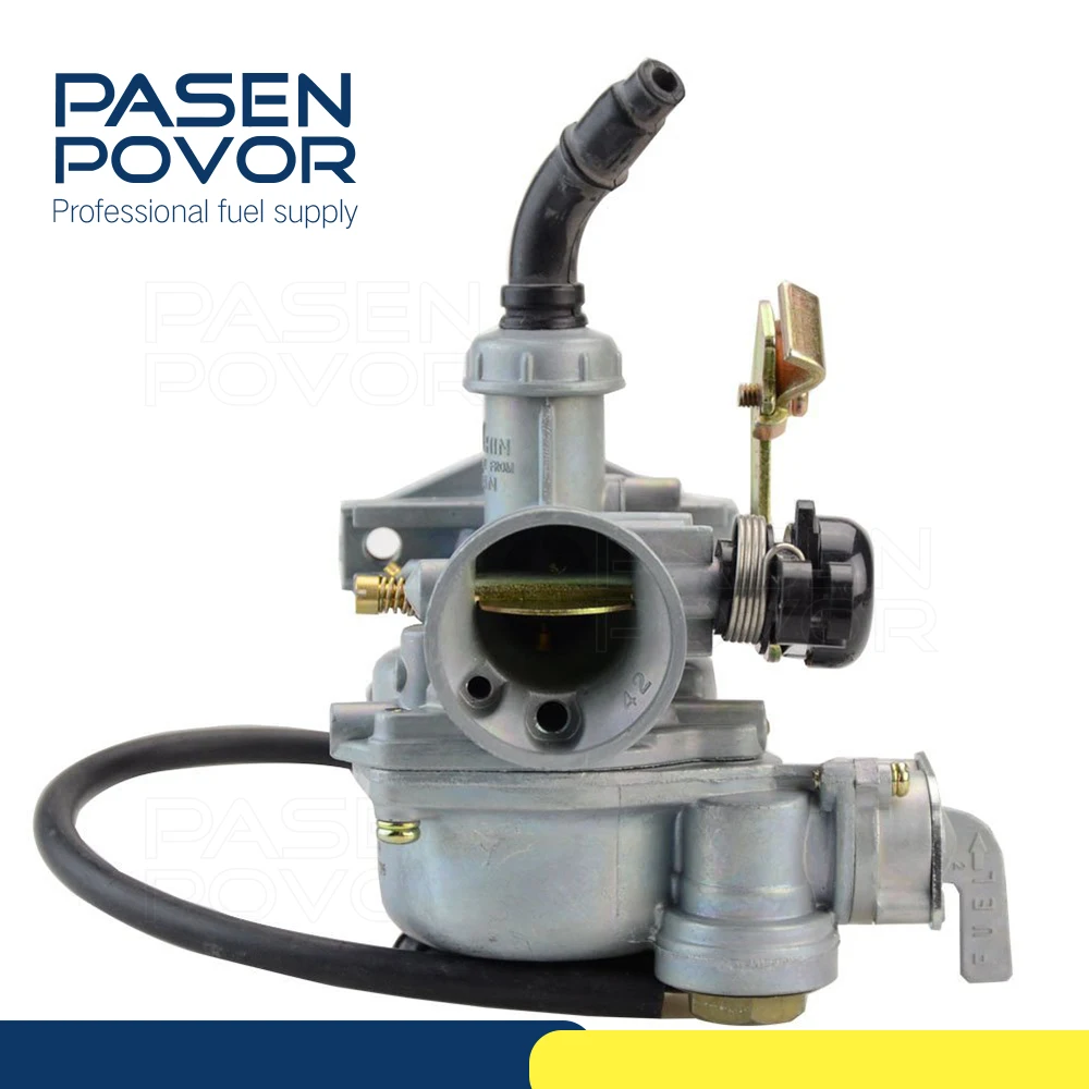 PZ19 Carburetor with Fuel Switch for 50cc 90cc 110cc 125cc Sunl Roketa