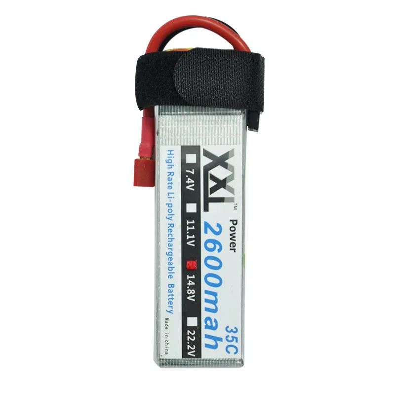 XXL Power Top Quality 2600mah 14 8v 4S 35C MAX 70C For font b RC b