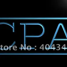 LB979-CPA аудитор Декор свет знак домашнего декора ремесла