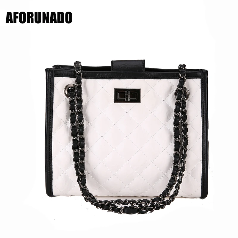 

Luxury Handbags Women Bags Designer Brand Tote PU Leather Chain Large Shoulder Bags Crossbody Bags For Women 2019 bolsa feminina