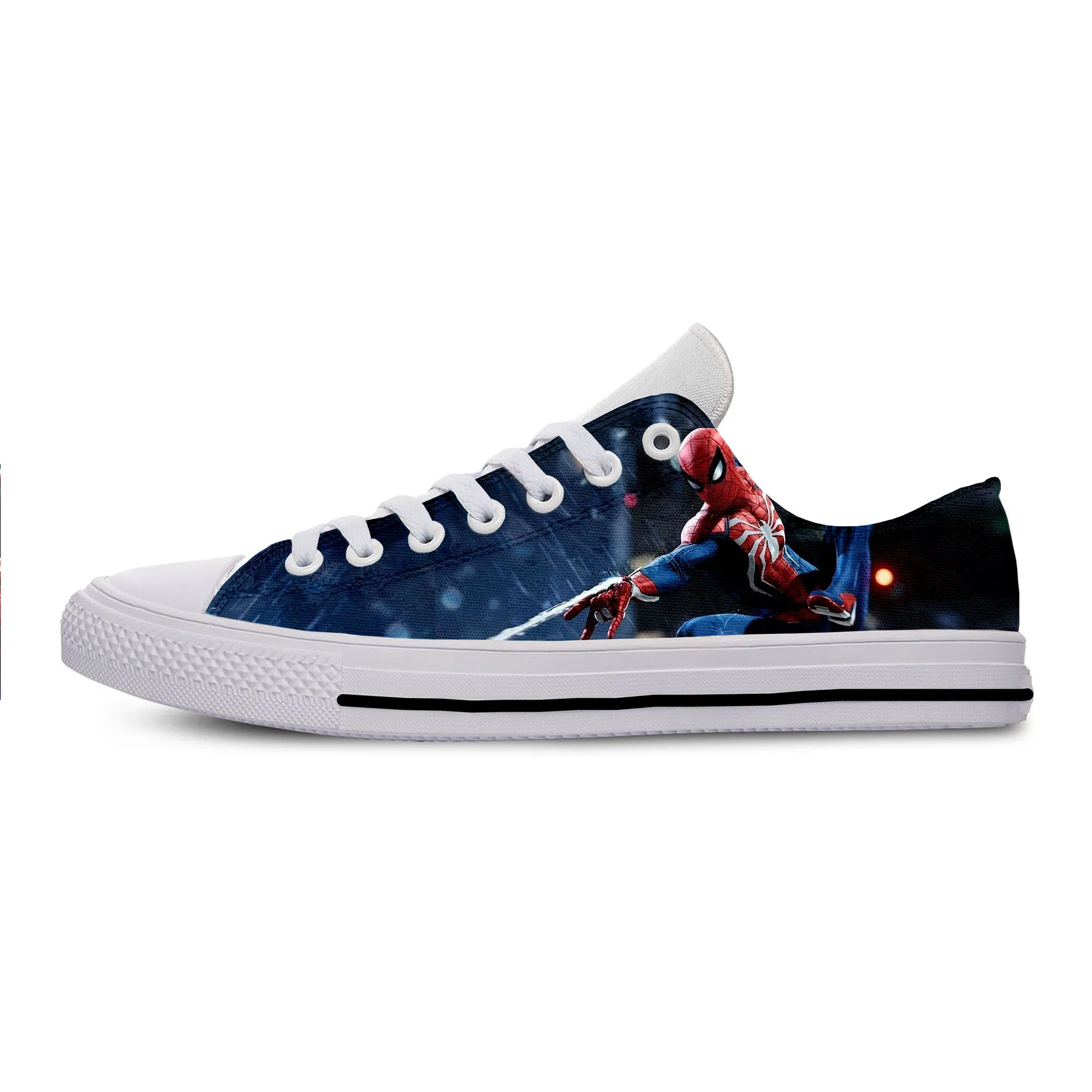 

New 2019 Batman Spiderman Comfortable Shoes Superman Soldier Comics Casual Lightweight Sneakers Superhero Mens Low Shoes