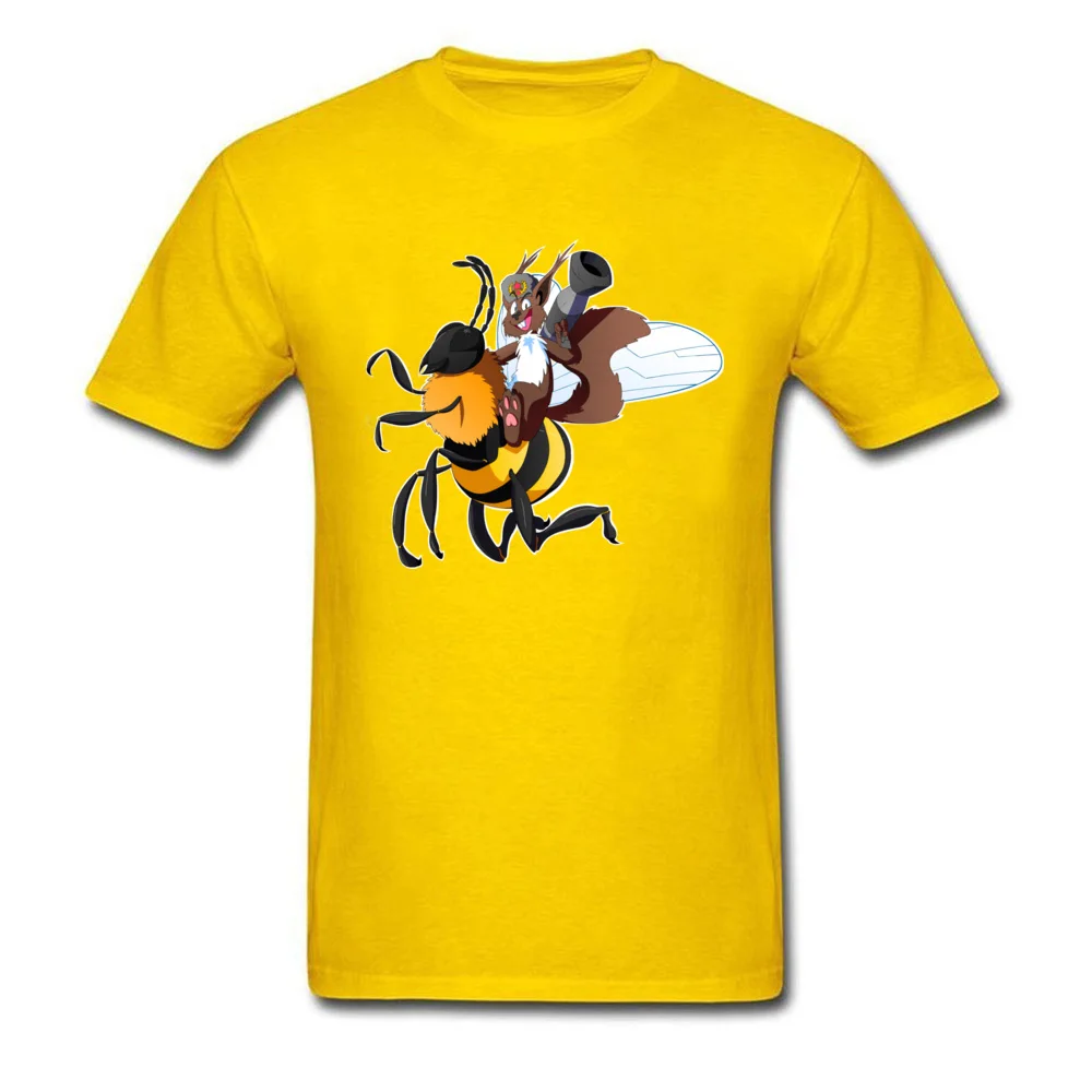  Classic Tops T Shirt Retro Short Sleeve Men T Shirt TpicOriginaltitle Geek Summer Tee Shirt Crew Neck Wholesale Rodriguez The Amazing Russian Squirrel yellow
