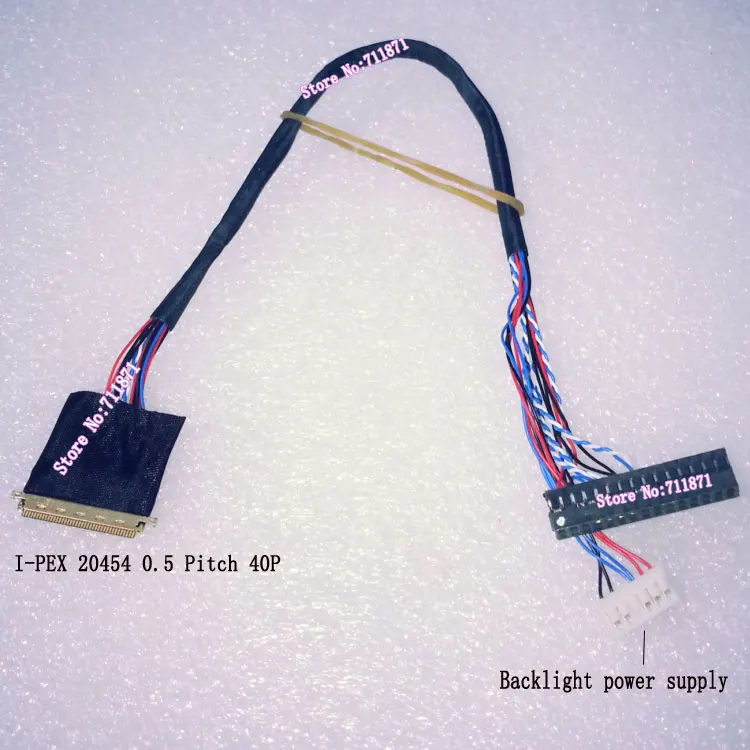 Светодиодный экран 0 5 Pitch 20454 40P LVDS 1ch 6 бит 250 мм 13 3 14 15 дюйма|cord led|3 mm cablecable c |