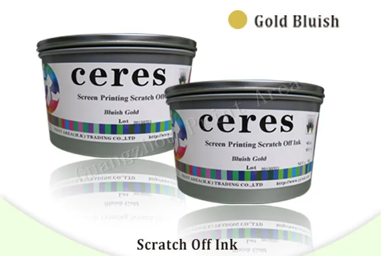 scratch off inks offset printing