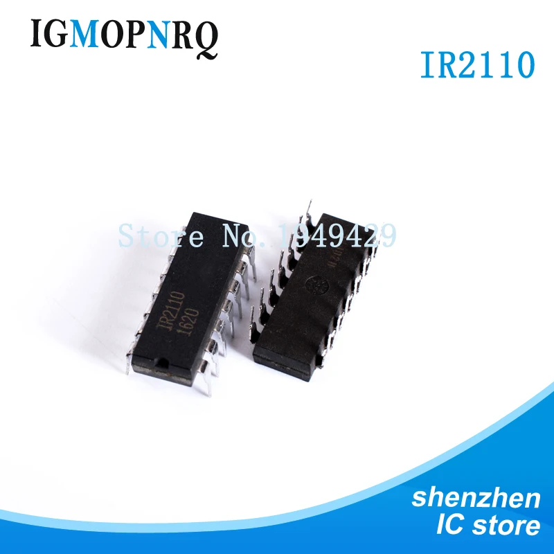

10pcs free shipping 100% New original Ir2110 ir2110pbf mosfet drive low voltage dip-14 quality assurance