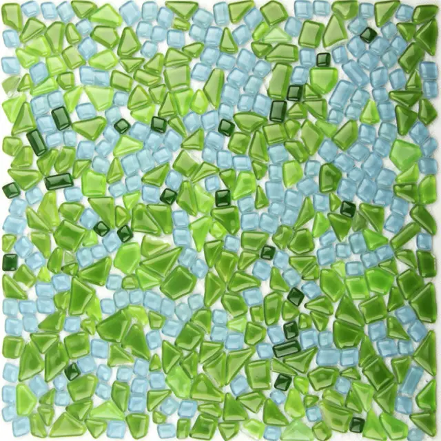 Kristallglas Kostenloser S ton Grün mosaik fliesen _ backsplash küche