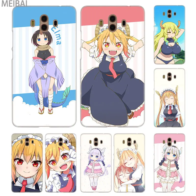 

MEIBAI Dragon maid anime Transparent cover case for Huawei Mate 7 8 9 10 20 Mate 10 20 lite Mate 20 pro 20x S cover