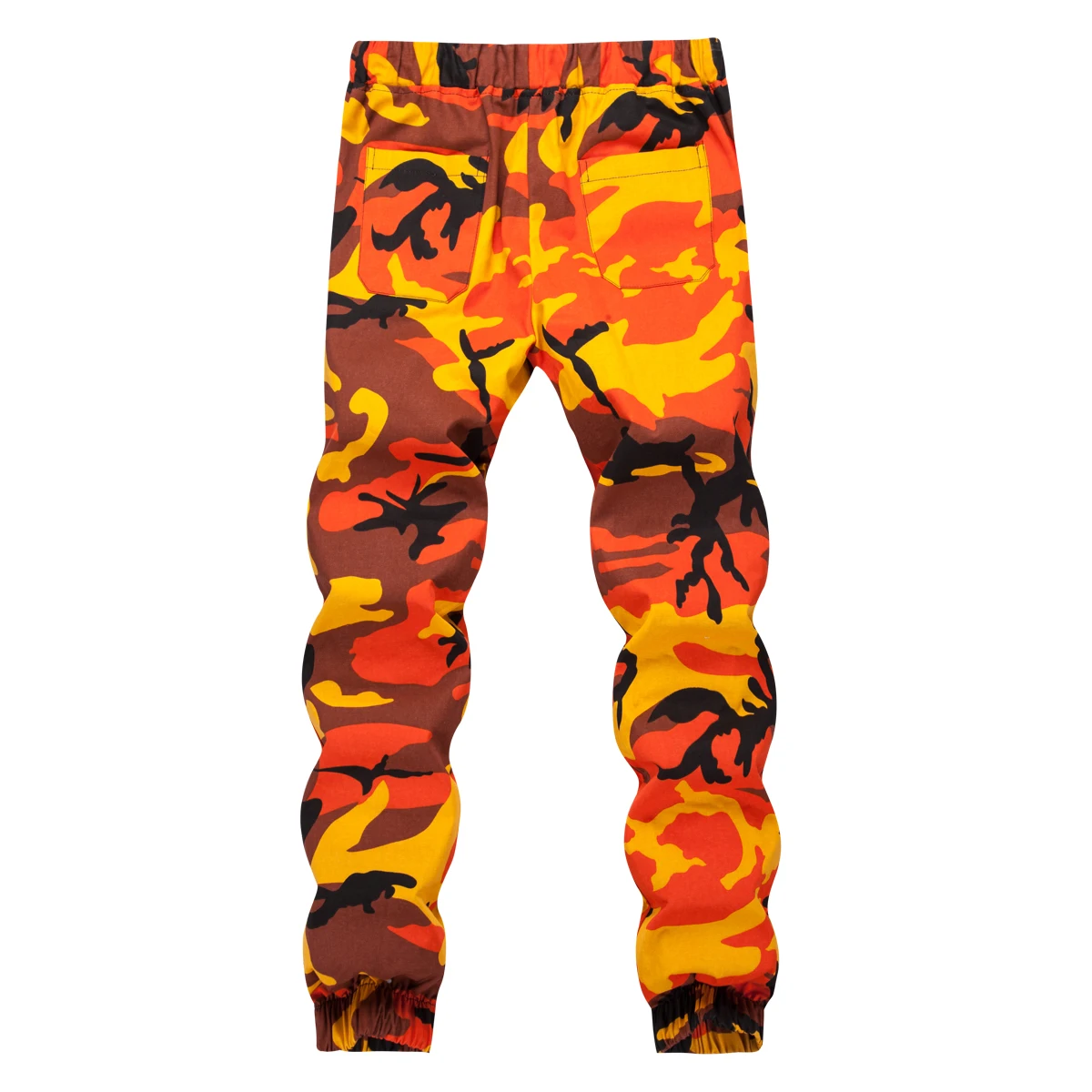 Ins/оранжевые камуфляжные штаны для бега, мужские тканые повседневные штаны в стиле хип-хоп, Тактические Военные Брюки с карманами, хлопковые спортивные штаны