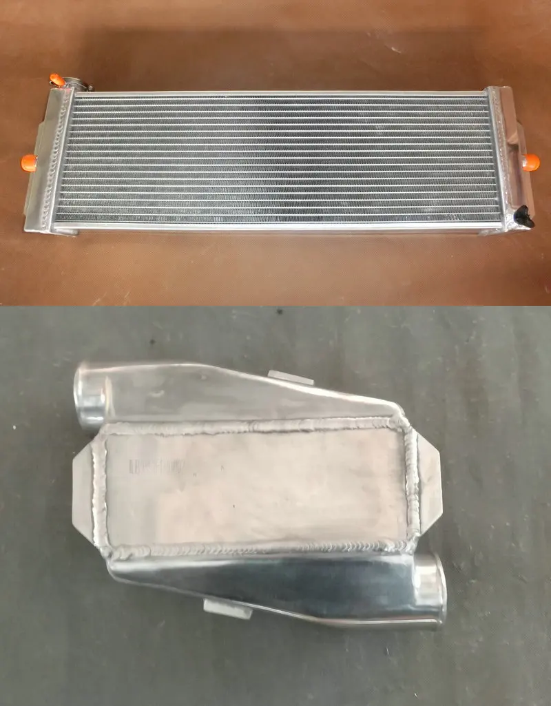 Full Liquid Aluminum Air to Water Intercooler + Heat Exchanger For