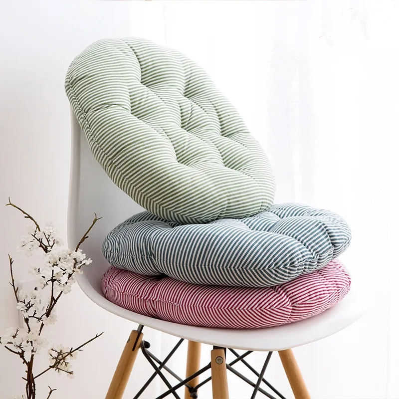 Cheap 40*40cm Cotton Hemp Round Cushion TaTaMi Mat Mat Chair Cushion