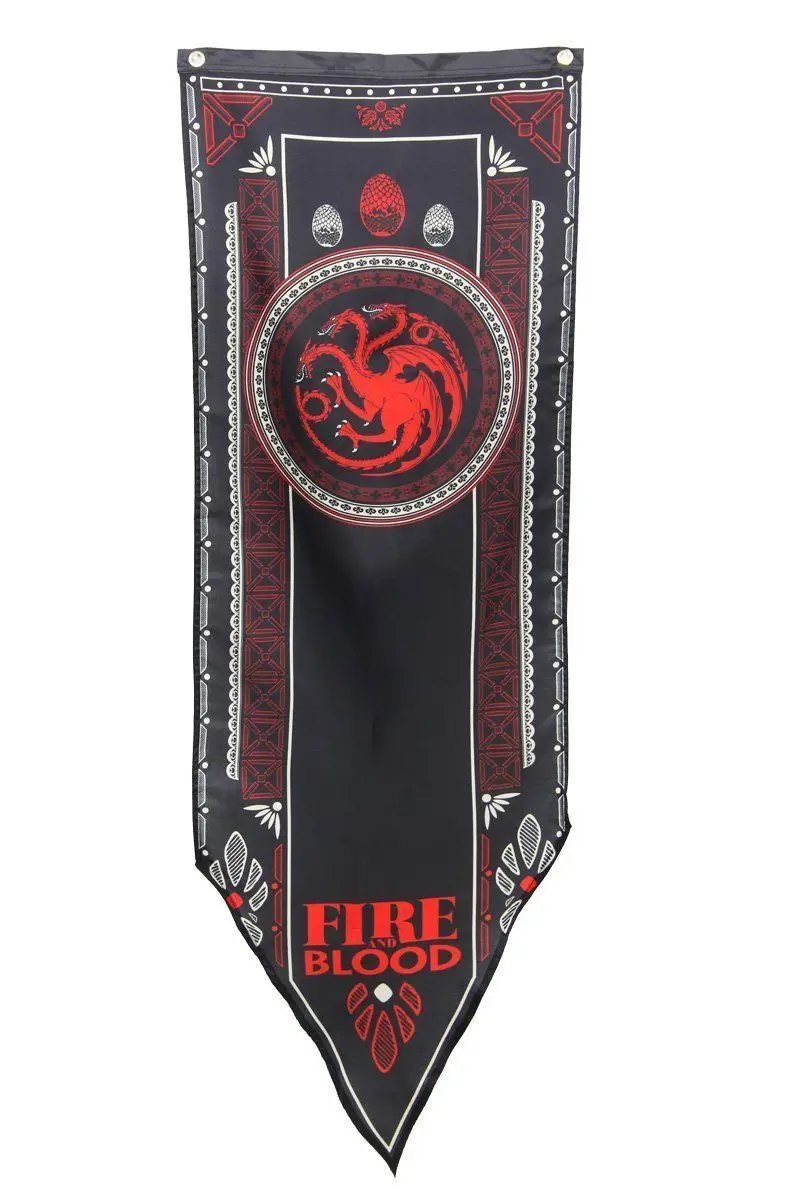 GAME OF THRONES Targaryen Tournament Tapestry Banner Flaggames flag