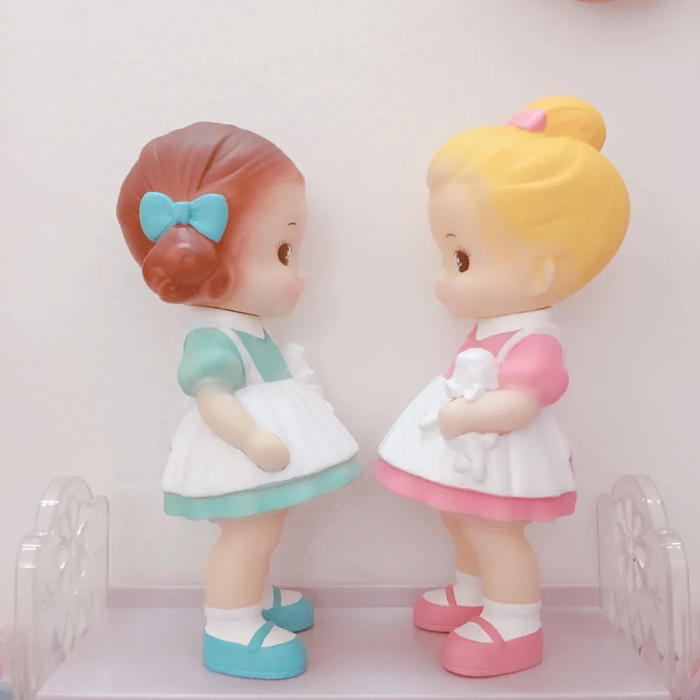 Японская Милая винтажная кукольная игрушка, Очаровательная Европейская винтажная кукла для маленьких детей, подарок для девочек, украшение детской комнаты, коллекция Afrocat