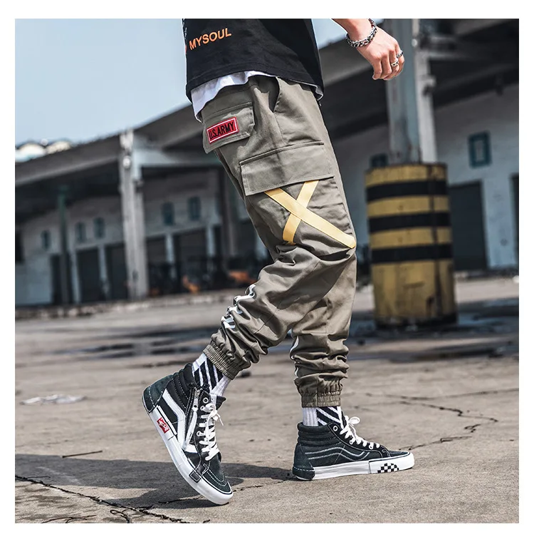 SLOUPPG мужские модные военные брюки-карго для бега, камуфляжные брюки-карго, Мужские штаны-шаровары для бега, камуфляжные уличные брюки с карманами для мужчин