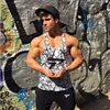 Men Muscle Sleeveless Shirt Tank Top Bodybuilding Sport Fitness Workout Vest Three Color Size M/L/XL/XXL 1