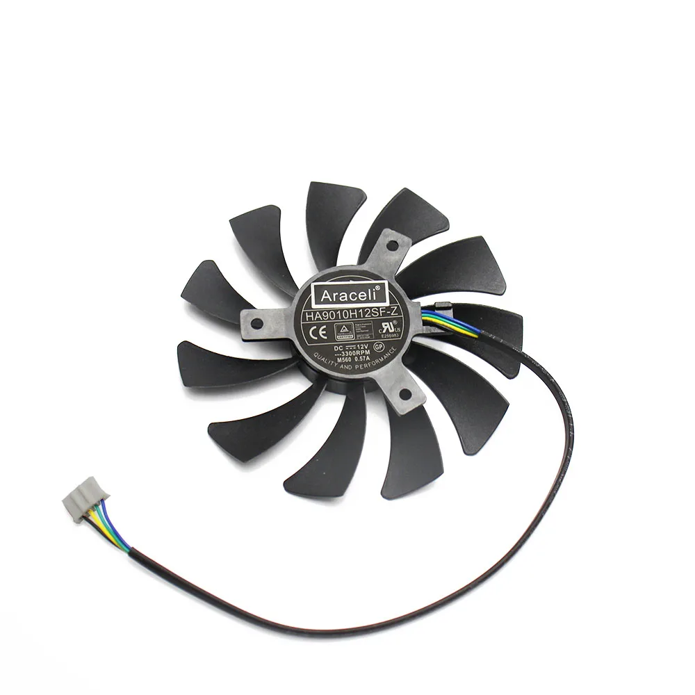 Новинка оригинальный охлаждающий вентилятор для видеокарты MSI RX560 GTX1050 GTX1060 AERO ITX