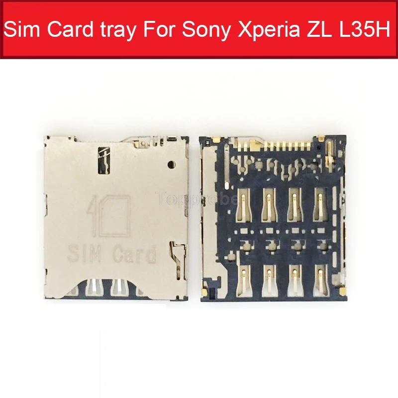 

Best Genuine Sim Card Adapter For Sony Xperia ZL L35H L35C L35T LT35 C6503 C6502 C6506 Sim Card slot reader holder