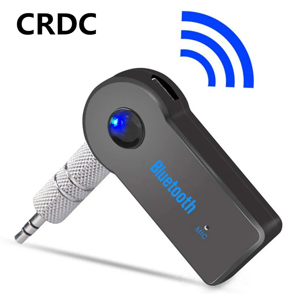CRDC Bluetooth аудио приемник Мини 3,5 мм разъем AUX адаптер USB MP3 музыка автомобильный комплект беспроводной динамик наушники адаптер для Xiaomi
