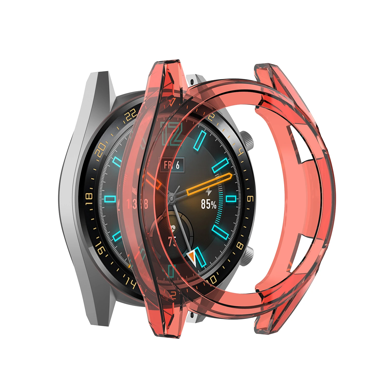 Наручный ремешок для Huawei Watch GT/GT2 браслет Смарт часы силиконовый GT2/GT защитный