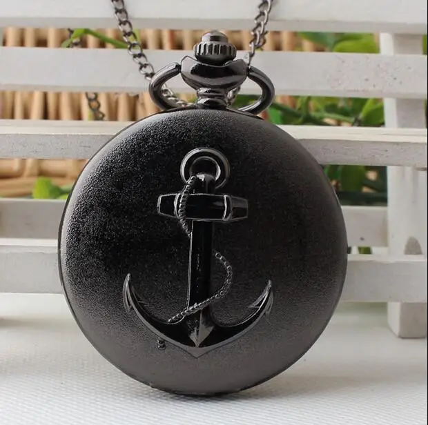 

Retro Sailing Quartz Pocket Watch Anchor Casual 20pcs/lot