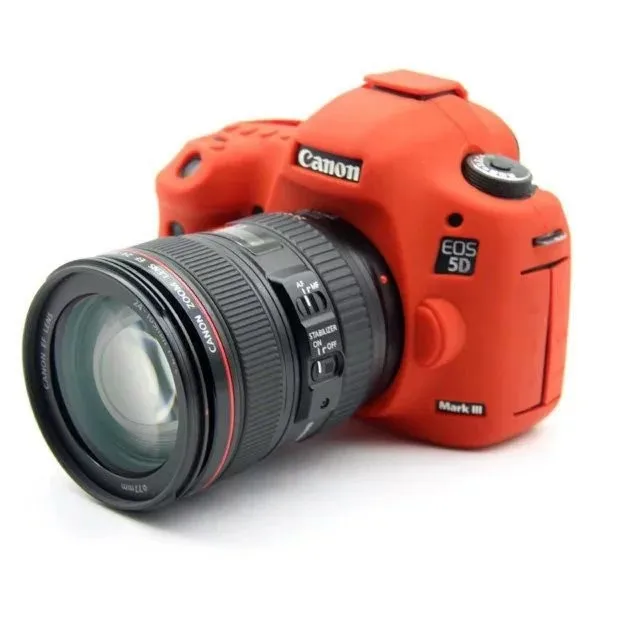 Мягкий силиконовый чехол SLR Камера сумка для Canon EOS 5D Mark III 5D3 5DS 5DR резиновый чехол для камеры