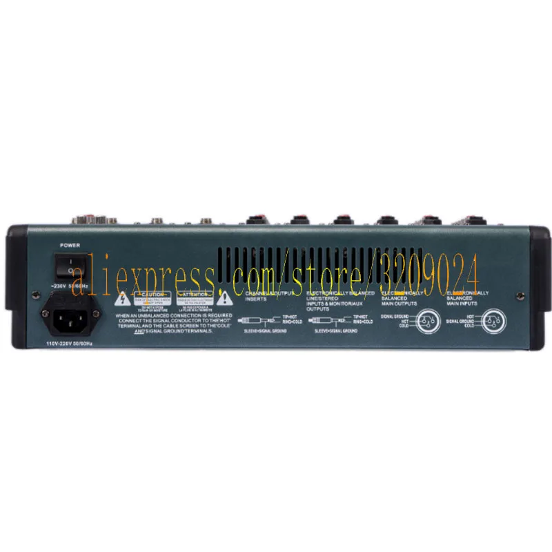 High Quality 6 Channel Audio Music USB Mixer