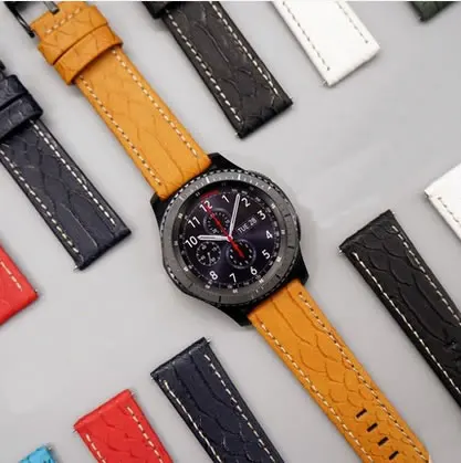 Ремешок для часов Huami Watch 1 2 ремешок Huawei 2Pro новейший из натуральной кожи 22 мм Samsung