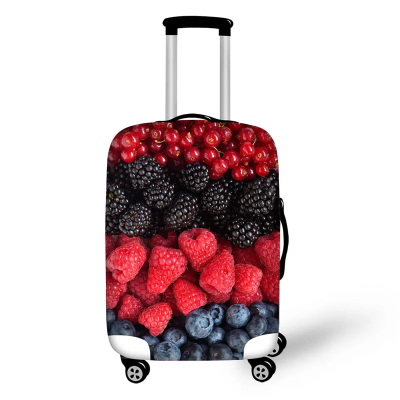 Fruit Watermelon Print Travel Accessories Suitcase Protective Cover 18-32 Inch Elastic Luggage Dust Cover Case Stretchable