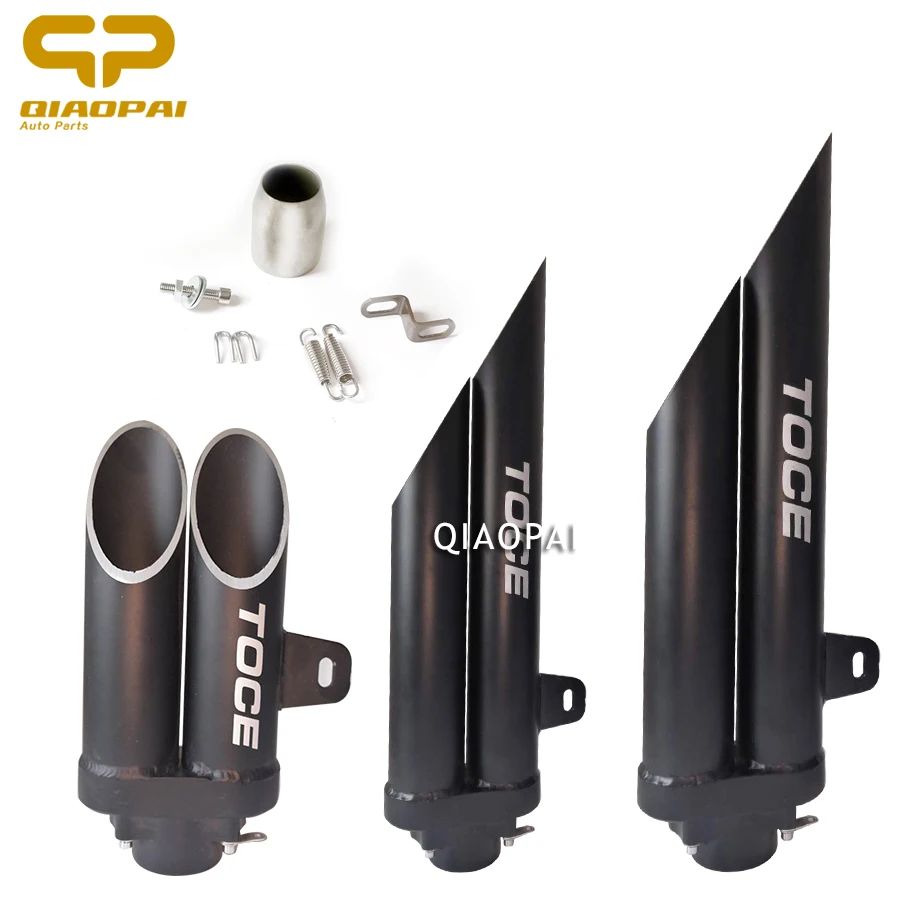 

Motorcycle Exhaust Pipe Escape Muffler Slip on TOCE Exhaust for Yamaha R1 R3 R6 Z800 Gsxr750 CB1000R ZX10R CBR1000rr MT07