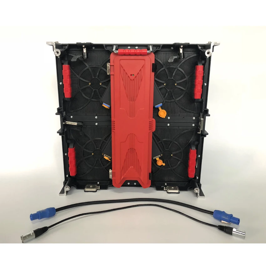 

500x500mm Die Cast Aluminum Cabinet P3.91 SMD1921 128*128Pixels Outdoor RGB LED Display Screen For Advertising Video Wall Rental