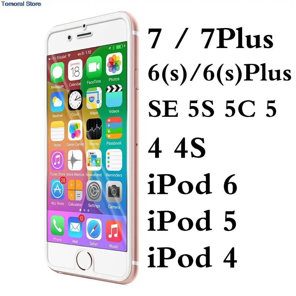 imágenes para 50/lot para iphone 7 plus 6 6 s sí 5S 5c 5 4 4S ipod touch apple ultra delgado de 0.33mm de vidrio templado film protector de pantalla sin burbujas imágenes para 50/lot para iphone 7 plus 6 6 s sí 5S 5c 5 4 4S ipod touch apple ultra delgado de 0.33mm de vidrio templado film protector de pantalla sin burbujas