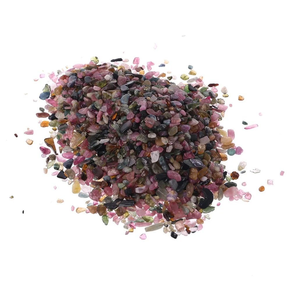 

100g/Bag Aquarium Natural Stone Pebble Crystal Gravel Flowerpot Fish Tank DIY Decornation