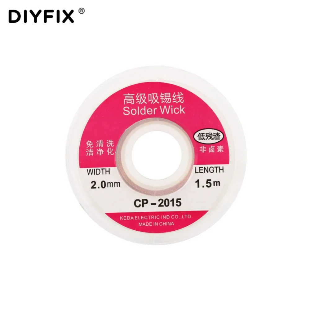 Фитиль для припоя DIYFIX 2 шт. 0 мм 75 м|Наборы ручных инструментов| |