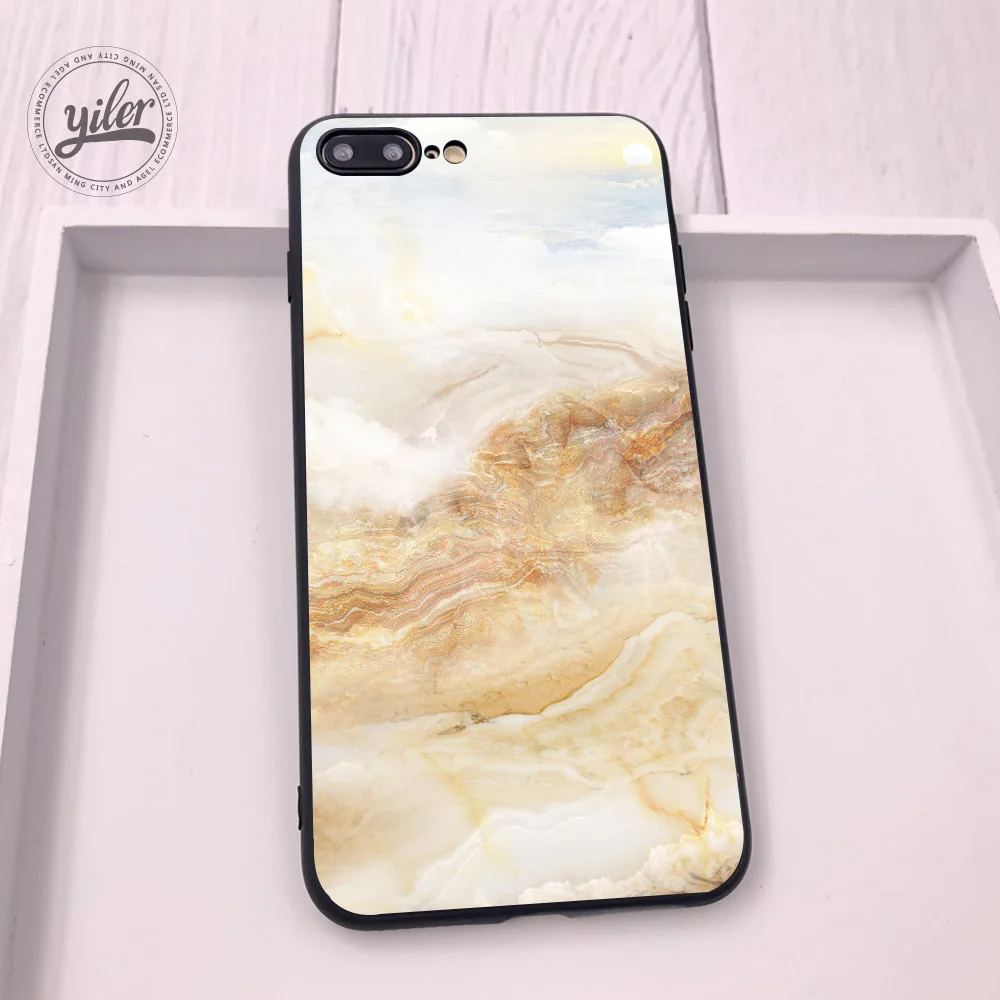 Модный мраморный гранит для Funda iPhone 7 8 Plus чехол силиконовый чехол для iPhone XS 11 Pro Max XR SE 5S 6 8 Plus чехол для телефона s - Цвет: 06