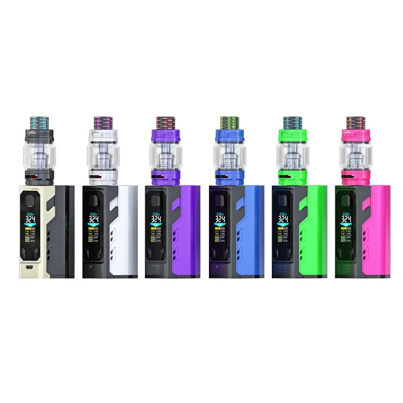 

2018 new E Cigarette IJOY Captain X3 KIT Vaporizer 324W Vape with 8ML Captain X3 Subohm Tank X3-C1 X3-C3 Coil 3pcs 20700 Battery