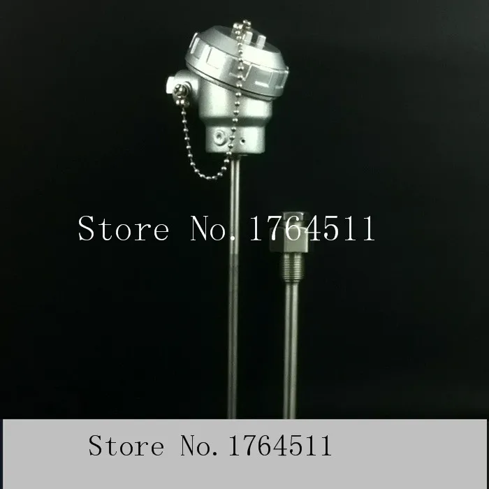 

[BELLA] PT100 temperature sensor with high accuracy temperature measurement stick armored probes can be customized --2pcs/lot