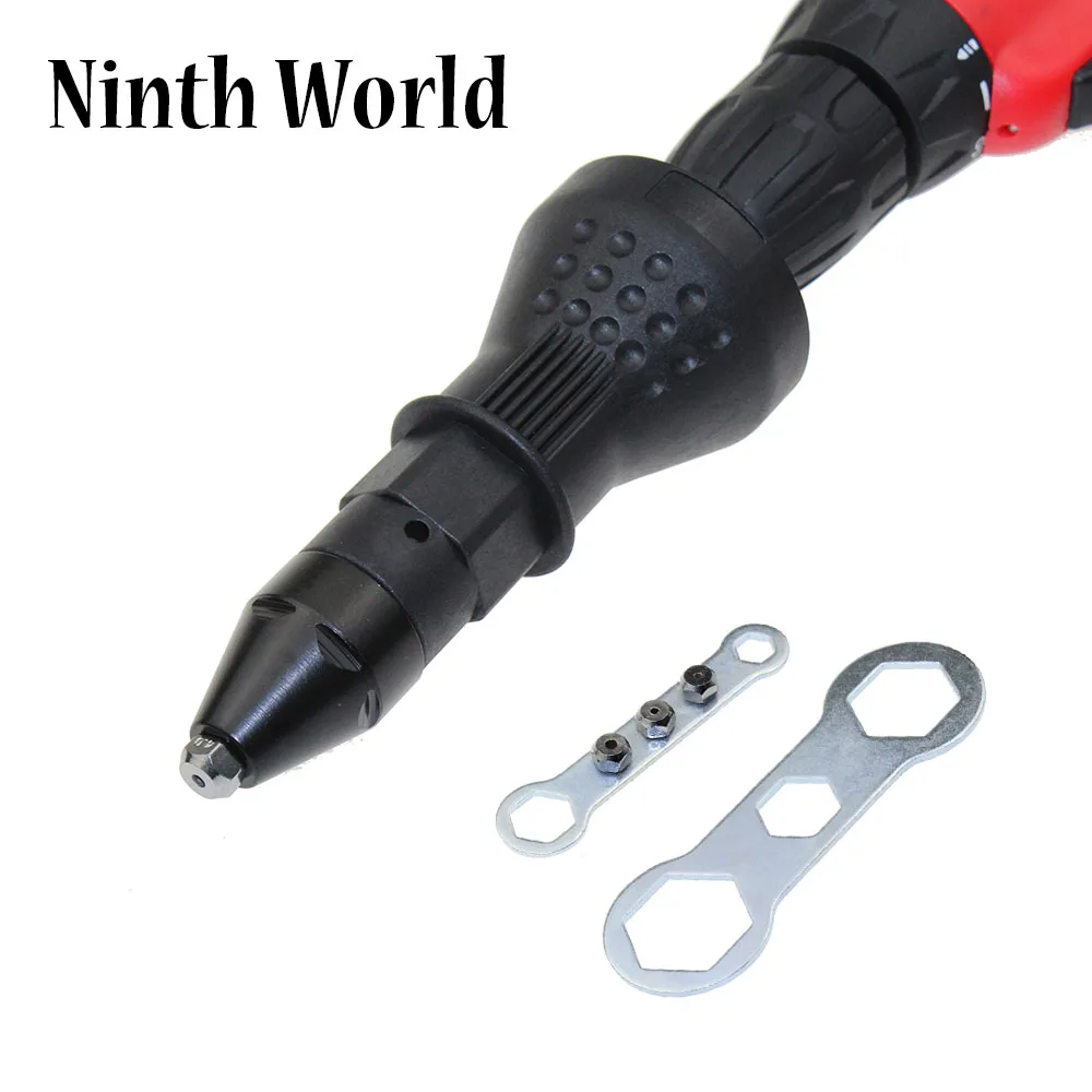 Electric Rivet Nut Gun Riveting Tool Cordless Riveting Drill Adaptor