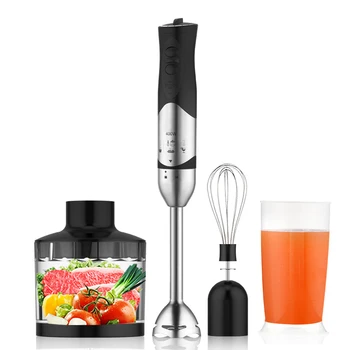 

Hot Sale Multifunctional 400W Household Electric Stick Blender Hand Blender Egg Whisk Mixer Juicer Meat Grinder Food Processor
