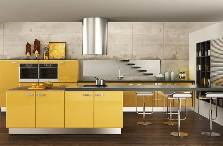 Acrylic Modern Kitchen Cabinet In Kitchen Cabinets From Home