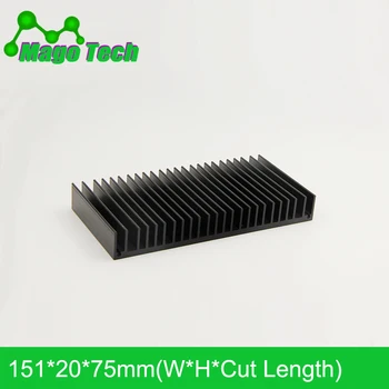 

LED Aluminum Heatsink Plate 80W 100W Radiator Cooling Cooler Fit Transistor IC Thermal Conductivity LED Radiator Electronics