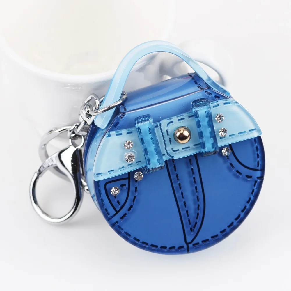 Bonsny джинсы форма сумка Модель брелок для женщин сумки украшения Модные акриловые украшения Брелок сувенир подарок