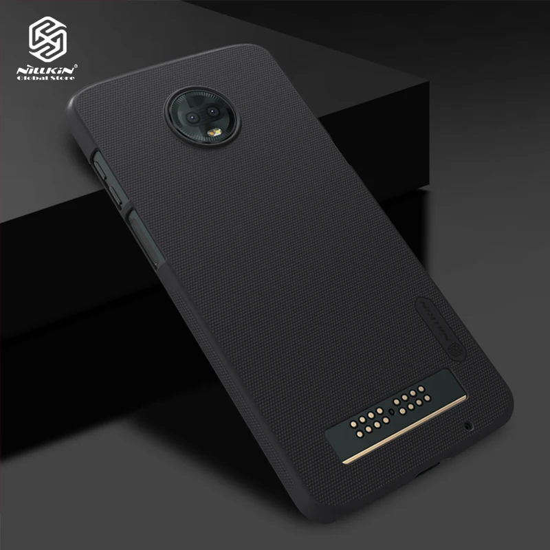 Nillkin PC Матовая Жесткий чехол для Motorola Moto Z3 играть крышка ультра тонкий мобильного