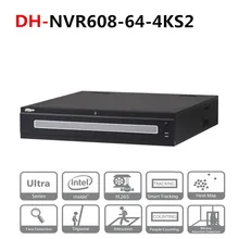 Dahua 64 канала ультра 4K H.265 Сетевой Видео Регистраторы DH-NVR608-64-4KS2 с DH логотип 8 Sata Порты 2 HDMI Дисплей 12MP